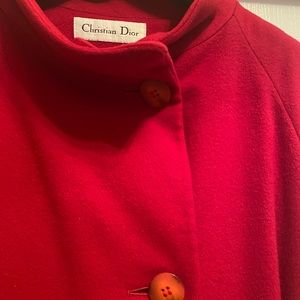 Beautiful vintage Christian Dior swing wool coat